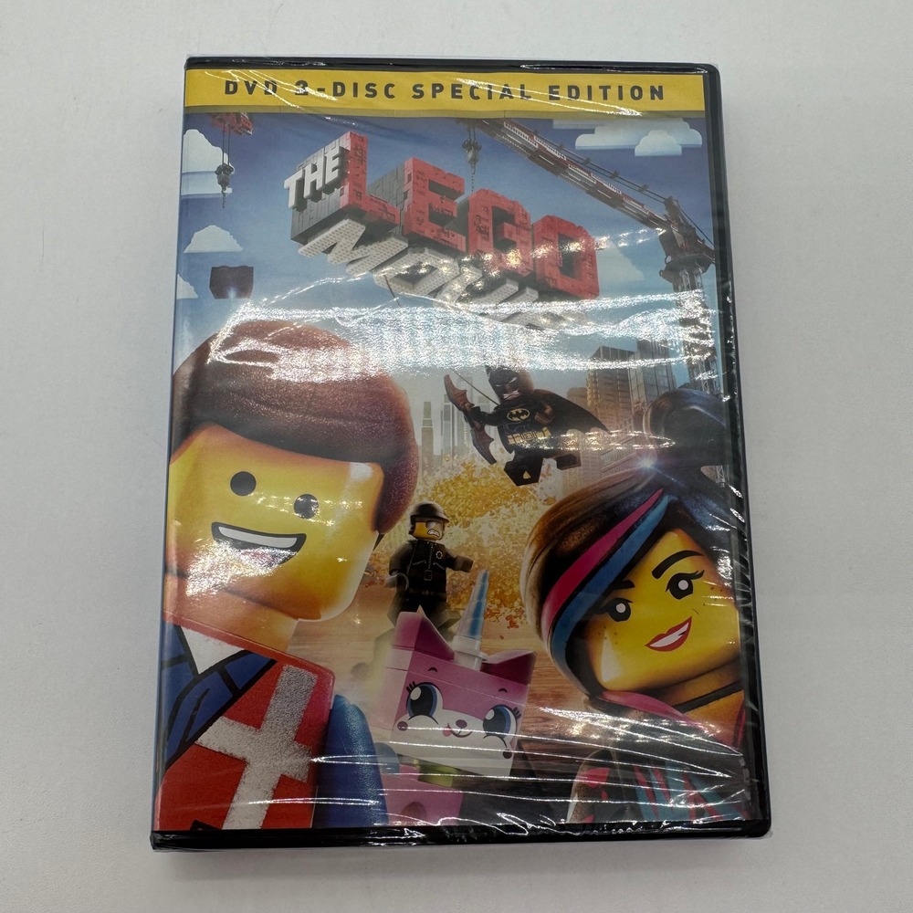 The LEGO Movie DVD 2-Disc Special Edition 2014 Family Animation New Sealed